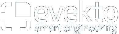evekto GmbH Logo invertiert